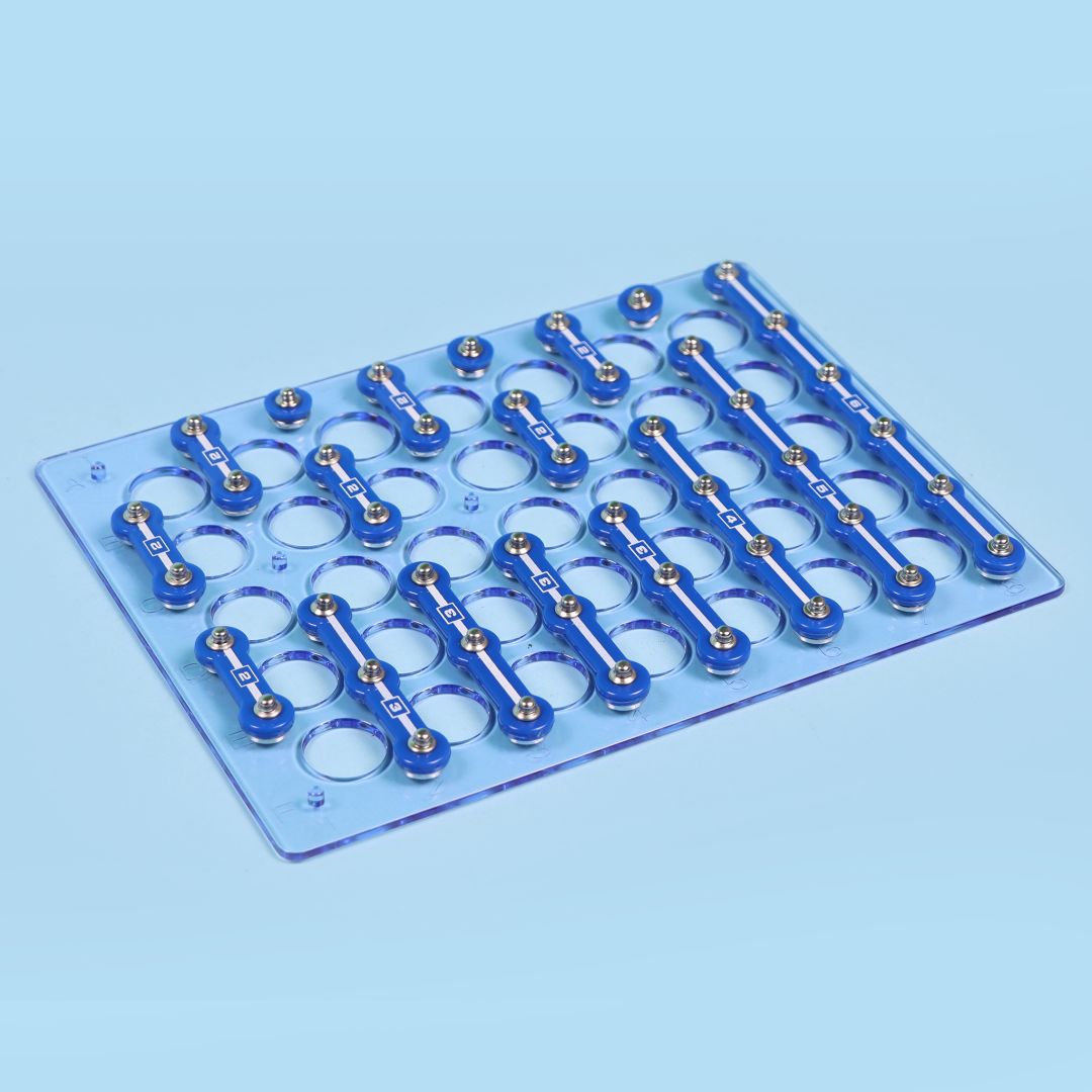 محتوى علبة عالم الإلكترونيات المخترع الصغير لعبة تعليمية لتجميع الدوائر الإلكترونية وتنمية مهارات STEM للأطفال