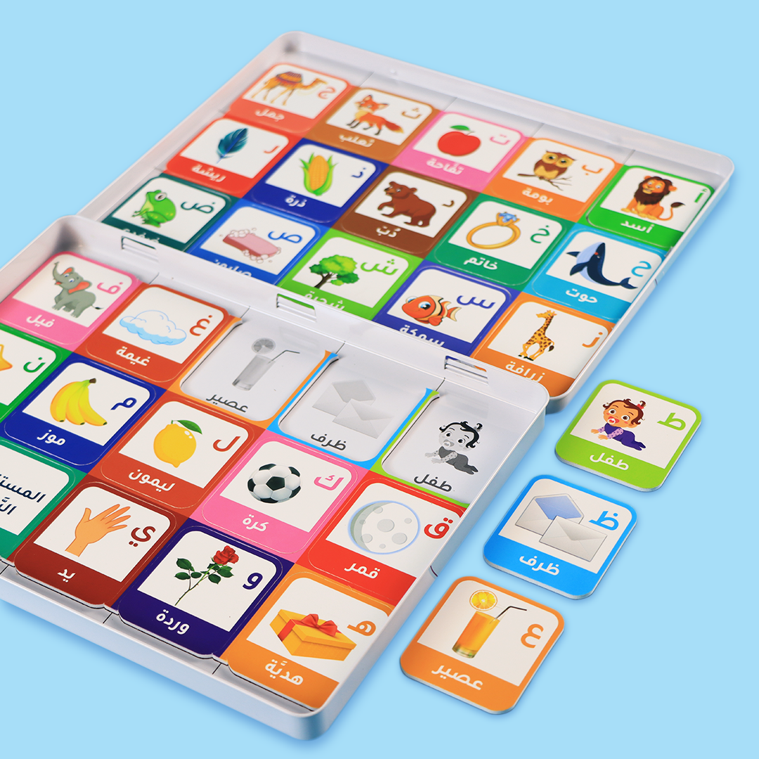 مجموعة تعليمية مغناطيسية لتعزيز التعلم المبكر لدى الطفل

