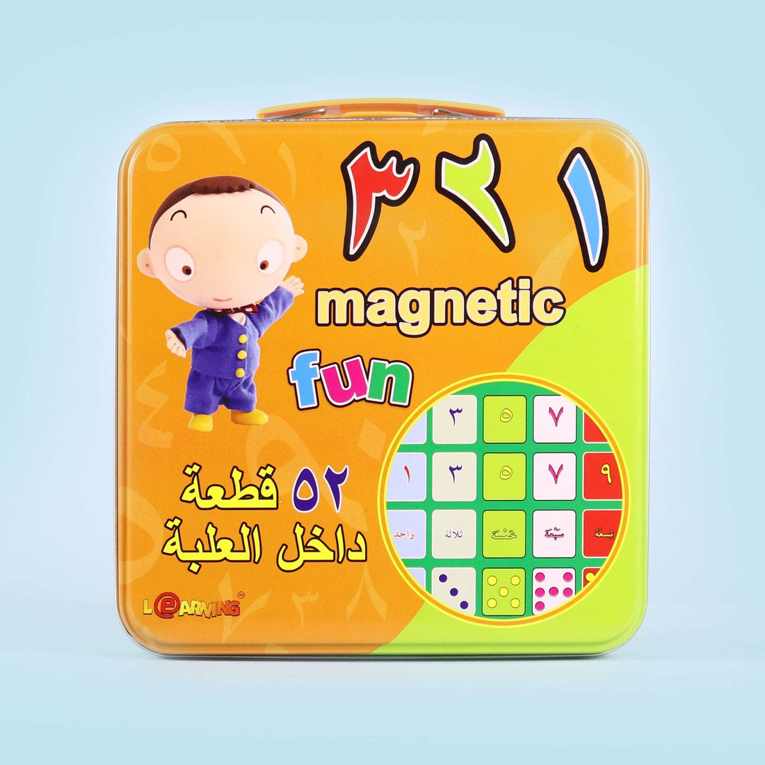 مغناطيس الأرقام للأطفال عربي لعبة تعليمية لتعلم الأرقام والعد والعمليات الحسابية الأساسية